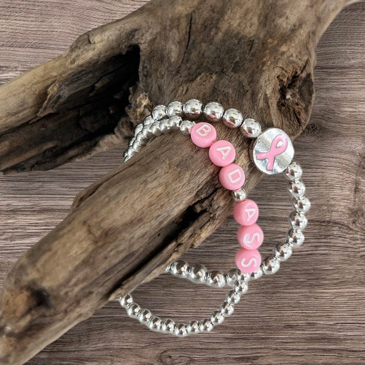 Breast Cancer Mastectomy awareness bracelets
