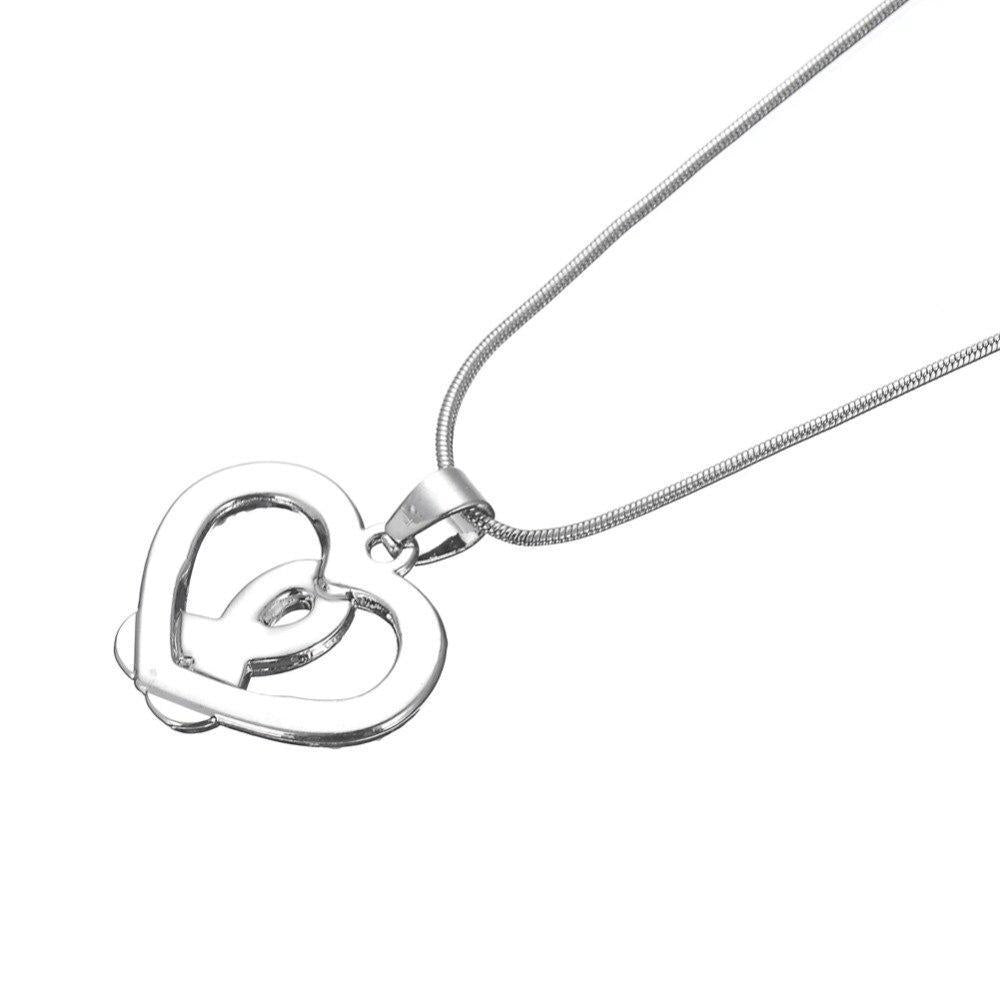 My Shape Breast Cancer Awareness Pendant Necklace Jewelry