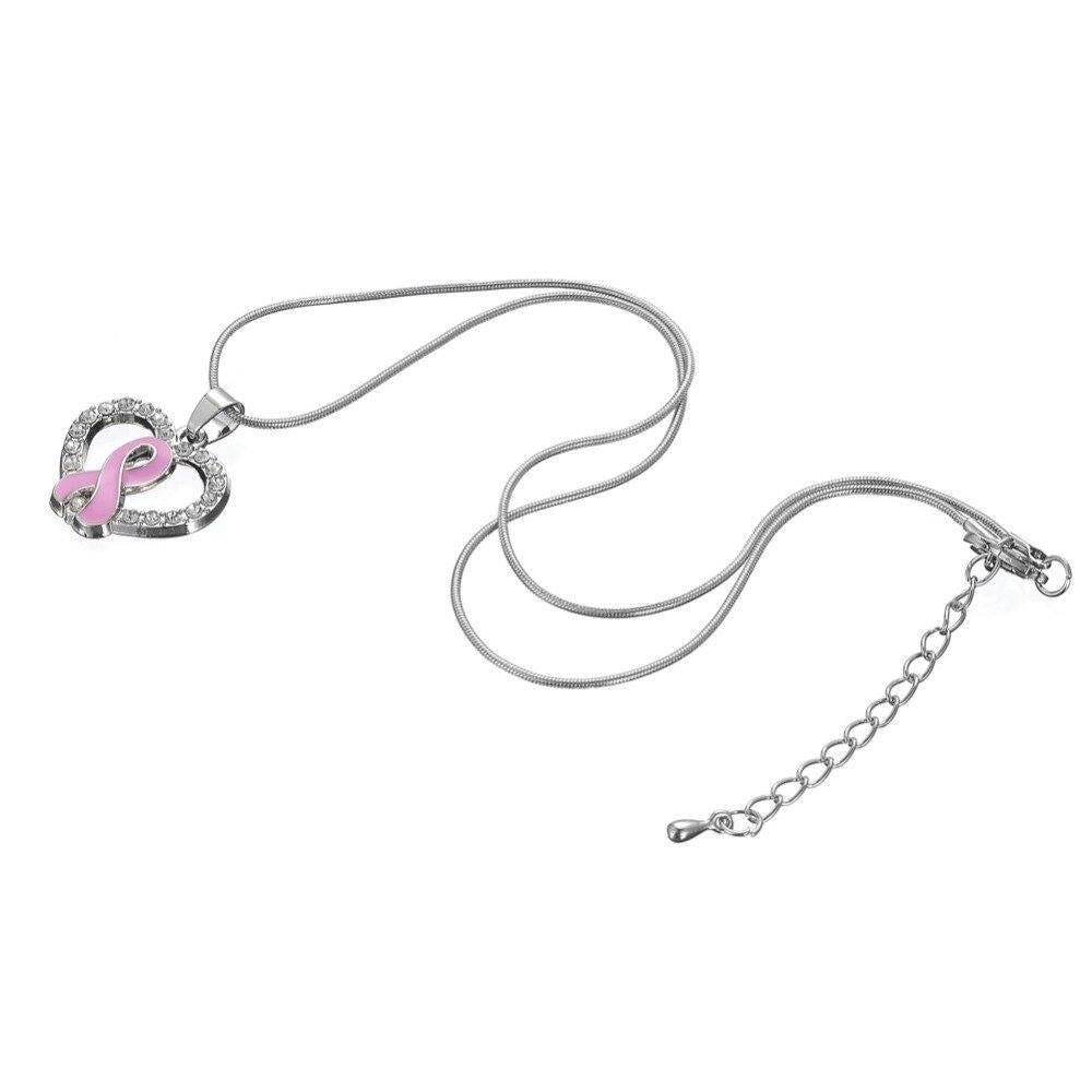 My Shape Breast Cancer Awareness Pendant Necklace Jewelry