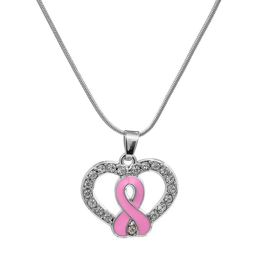 My Shape Breast Cancer Awareness Pendant Necklace Jewelry