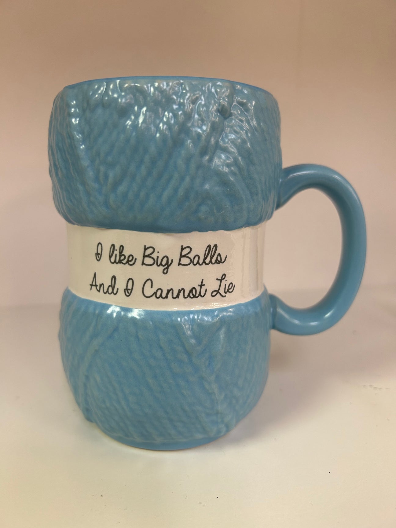 “I Like Big Balls” Novelty Knitting Mug